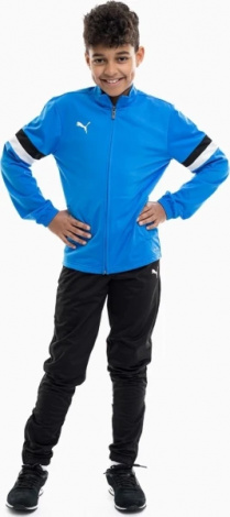 Спортивний костюм підлітковий Puma TEAMRISE блакитно-чорний 658655-02