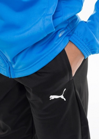 Спортивний костюм підлітковий Puma TEAMRISE блакитно-чорний 658655-02