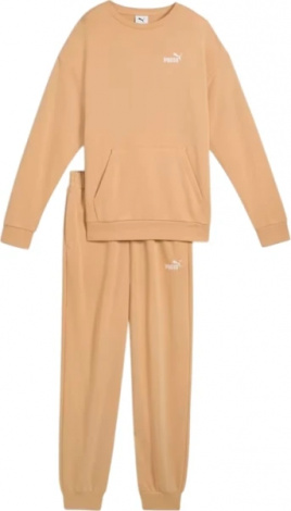 Спортивний костюм жіночий Puma RELAXED TR CL світло-коричневий 68507463
