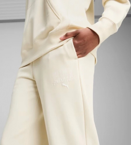 Спортивні штани жіночі Puma CLASS COMFORT бежеві 68503787