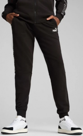 Спортивні штани Puma ESSENTIALS TAPE чорні 68468001