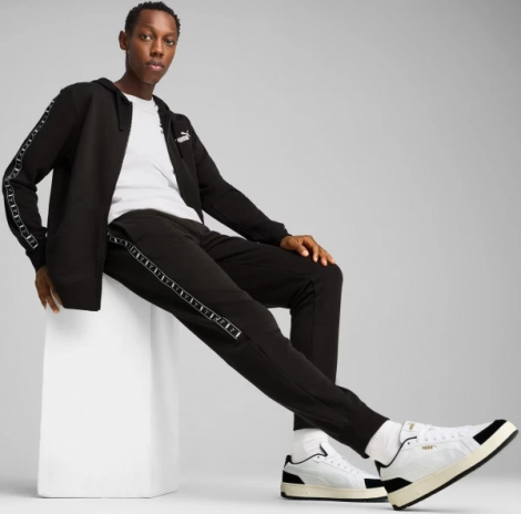 Спортивні штани Puma ESSENTIALS TAPE чорні 68468001