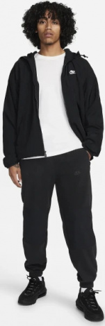 Спортивные штаны Nike M NK CLUB+ POLAR FLC CF PANT черные FB8384-010