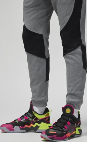 Спортивні штани Nike JORDAN MJ DF SPRT STMT AIR FLC PANT сіро-чорні DQ7320-091
