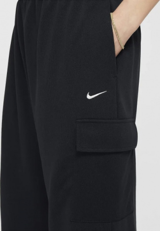 Спортивні штани підліткові Nike G NSW DF FLC OVRSZDPANT DNCE чорні FZ5550-010