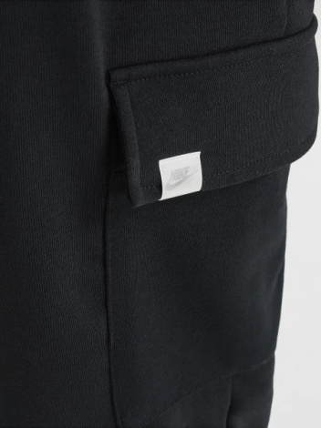 Спортивні штани підліткові Nike G NSW DF FLC OVRSZDPANT DNCE чорні FZ5550-010