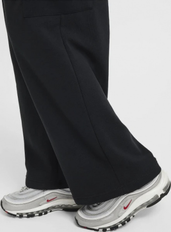 Спортивні штани підліткові Nike G NSW DF FLC OVRSZDPANT DNCE чорні FZ5550-010