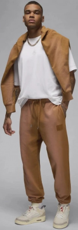 Спортивные штаны Nike M J FLIGHT WASH FLC PANT бронзовые FV7253-228