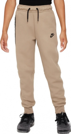 Спортивные штаны подростковые Nike TECH FLEECE бежевые FD3287-247