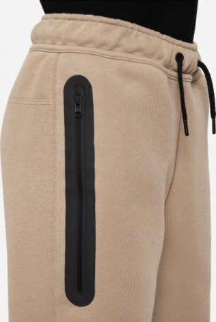 Спортивные штаны подростковые Nike TECH FLEECE бежевые FD3287-247