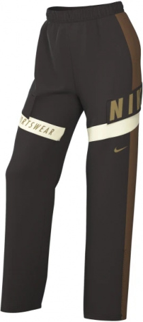 Спортивні штани жіночі Nike SPORTSWEAR HIGH-WAISTED коричнево-білі HF5957-220