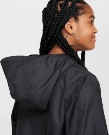 Куртка подростковая Nike K NSW CITY UTILITY JACKET черная FZ4905-010