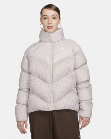 Куртка жіноча Nike W NSW TF ECDWN GS NK WINDPFR світло-фіолетова FB8788-019