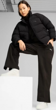 Куртка женская Puma MONOMATERIAL JACKET черная 62648101