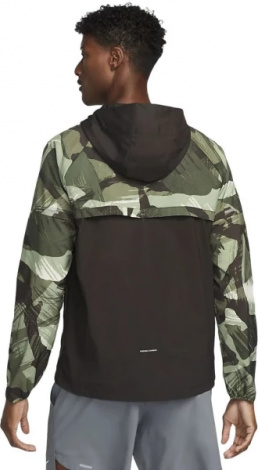 Ветровка Nike M NK RPL WINDRUNNER CAMO хаки DV5199-386