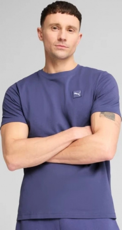 Футболка Puma ESSENTIALS ELEVATED темно-синя 68472646