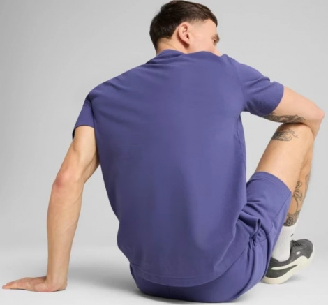 Футболка Puma ESSENTIALS ELEVATED темно-синя 68472646