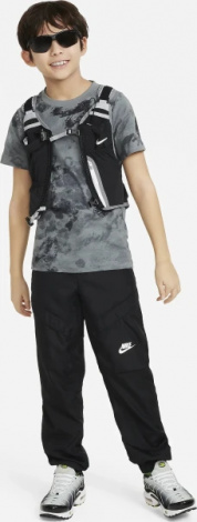 Футболка підліткова Nike K NSW TEE CLUB SSNL AOP сіра FN9612-084