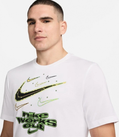 Футболка Nike NK DF TEE IYKYK SU24 біла FV8372-100