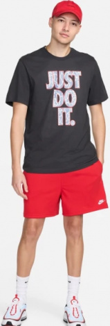 Футболка Nike M NSW TEE 12MO JDI SP24 темно-сіра FQ3796-070