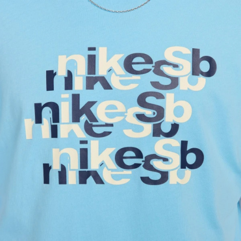 Футболка Nike U NK SB TEE OC REPEAT BRD блакитна FV3494-407