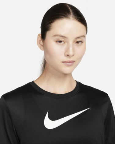 Футболка жіноча Nike W NK DF TEE RLGND HBR чорна FQ4975-011