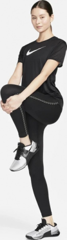 Футболка жіноча Nike W NK DF TEE RLGND HBR чорна FQ4975-011