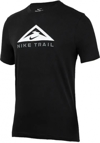 Футболка Nike U NK DF TEE TRAIL FS чорна DX2183-010