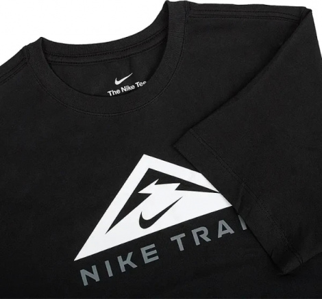 Футболка Nike U NK DF TEE TRAIL FS чорна DX2183-010