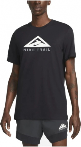 Футболка Nike U NK DF TEE TRAIL FS чорна DX2183-010