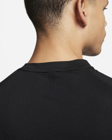 Футболка Nike M NK DF FLEX REP SS TOP черная FN2979-010