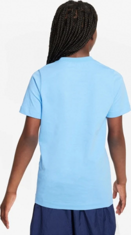 Футболка підліткова Nike K NSW TEE FOOTBALL BALL FA23 блакитна FD3971-412