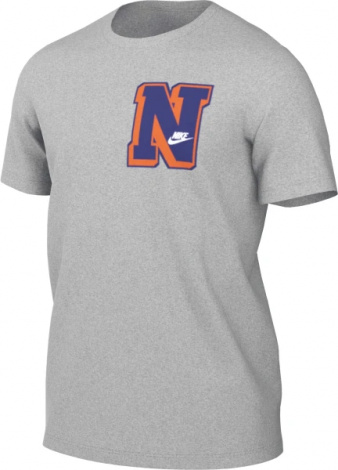 Футболка Nike M NSW TEE CLUB SSNL LBR сіра FV3772-063