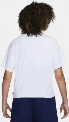 Футболка жіноча Nike U NK SB TEE LOGO BOXY біла FV4465-100