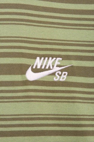 Футболка Nike U NK SB TEE M90 STRIPE SP24 зелено-коричнева FQ3711-386