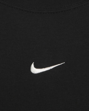Боди женское Nike W NSW NK CHLL KNT SS BDYST черное FV8994-010