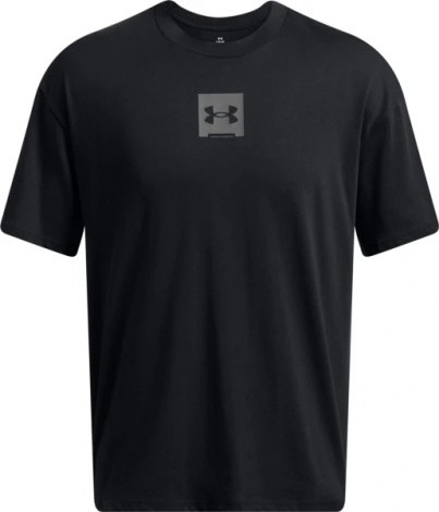 Футболка Under Armour HEAVYWEIGHT SM BOX OVERSIZED чорна 1386803-001