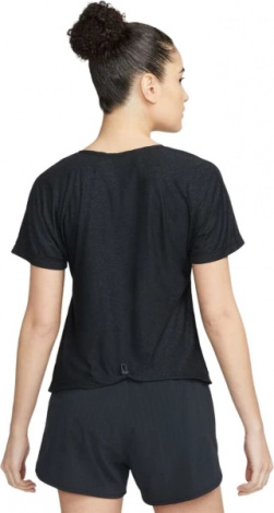 Футболка жіноча Nike W NK AIR DF SS TOP чорна DM7543-010