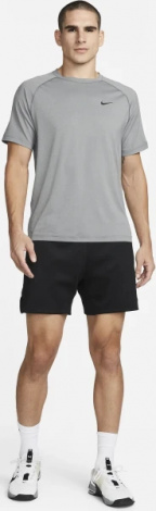 Футболка Nike M NK DF READY SS сіра DV9815-084