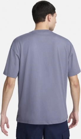 Футболка Nike M NK SB TEE LOGO LBR сіра DC7817-003