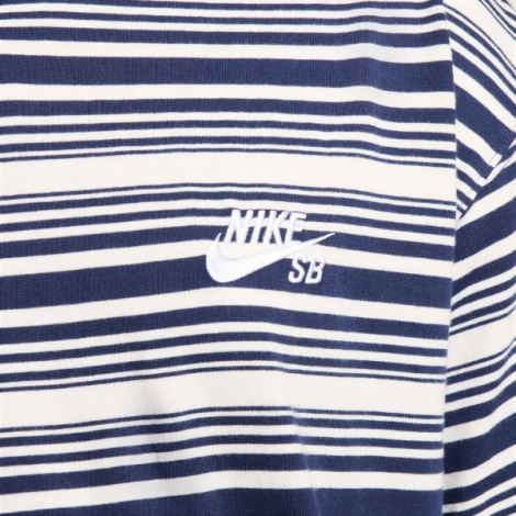 Футболка Nike U NK SB TEE M90 STRIPE SP24 біло-синій FQ3711-410
