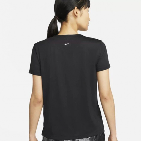 Футболка женская Nike W NK AIR DF TOP SS черная DD4342-010