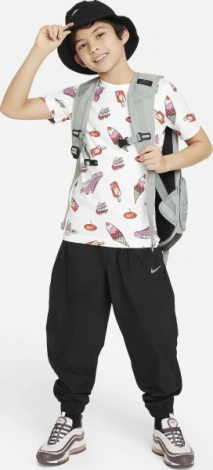 Футболка підліткова Nike K NSW TEE KC2.3 SOLE FOOD біла FV5418-100