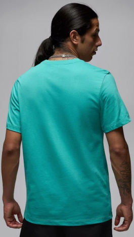 Футболка Nike JORDAN JUMPMAN FLIGHT HBR TEE бірюзова AO0664-392