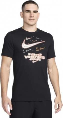Футболка Nike NK DF TEE IYKYK SU24 чорна FV8372-010