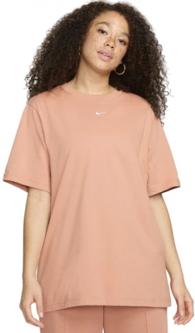Футболка жіноча Nike W NSW TEE ESSNTL LBR персикова FD4149-212