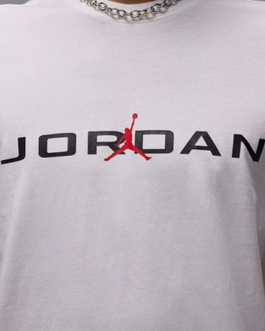 Футболка Nike JORDAN AIR біла IB7353-101