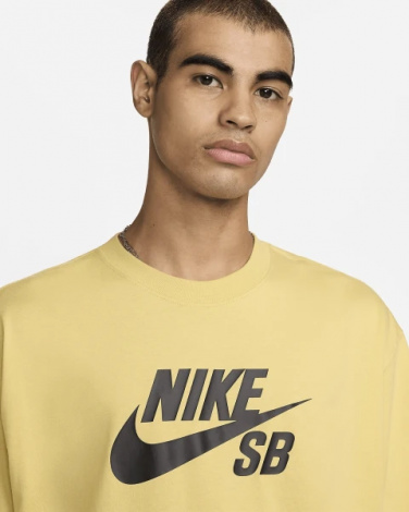 Футболка Nike M NK SB TEE LOGO HBR жовта CV7539-700