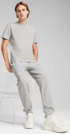 Футболка Puma ESSENTIALS ELEVATED сіра 68472604