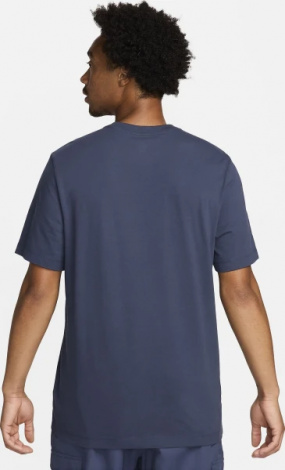 Футболка Nike M NSW TEE FW CNCT темно-синя FV3778-410